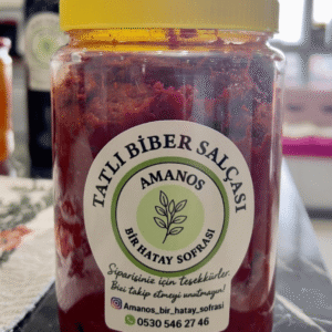 HATAY TATLI BİBER SALÇASI(1 kg)
